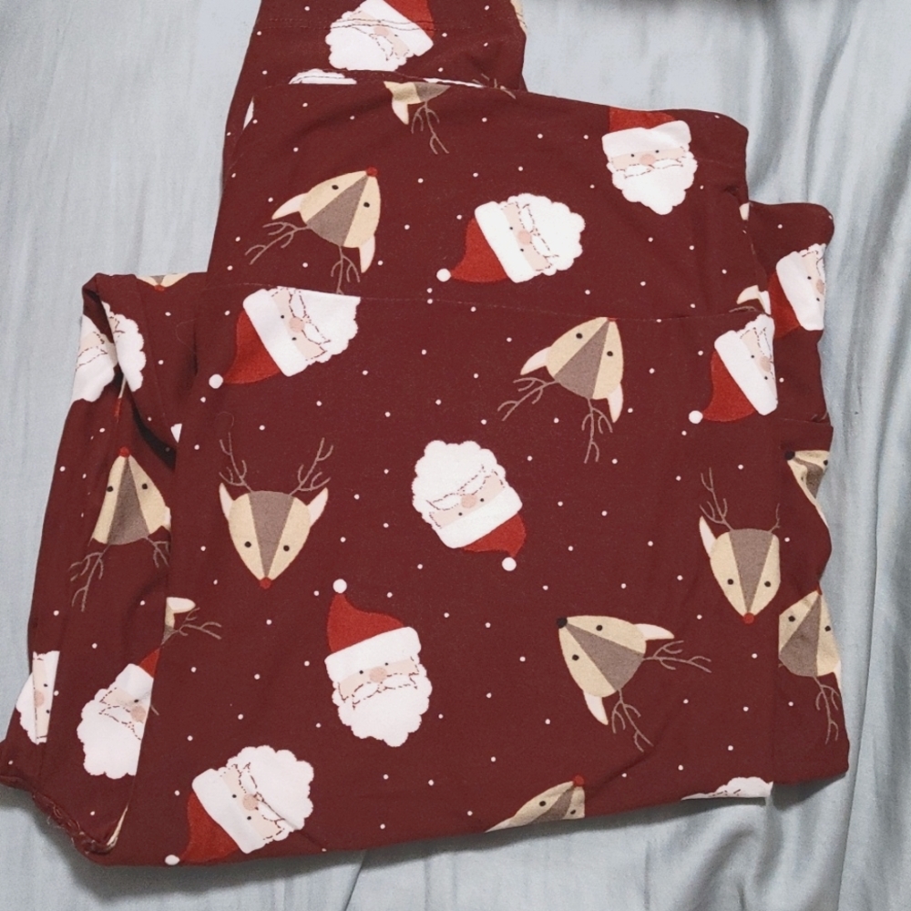 Lularoe christmas dream tc leggings